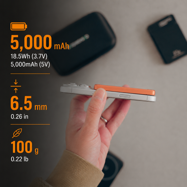 VoltEdge Pro - 25W Magnetic Power Bank