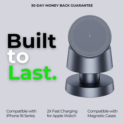 5 in 1 Wireless Fast Magnetic Charger With Smart Light.